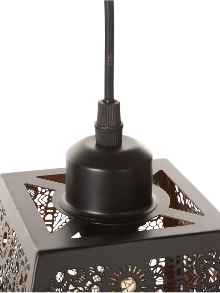 Светильник потолочный BayerLux &laquo;Стрекозы&raquo;, 1&times;40 Вт, Е27, черный, 14&times;14&times;22+100 см