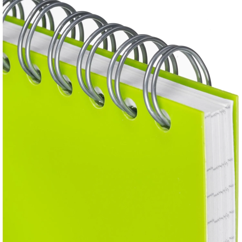 Блокнот А6,пласт обл,80л, ATTACHE FANTASY,салат