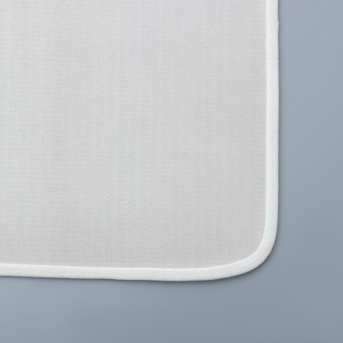 Коврик для ванной Доляна «Леопард», 45×75 см