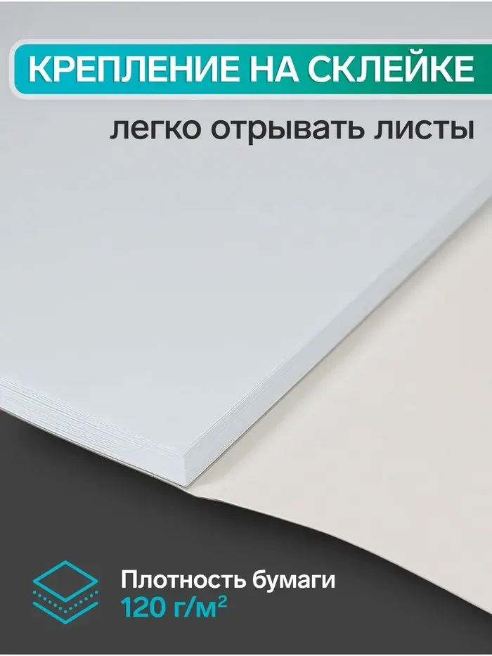 Альбом для рисования Calligrata &laquo;Природа&raquo; А4, 40 листов на склейке, обложка мелованный картон, выборочный УФ-лак, блок офсет 120 г/м&sup2;
