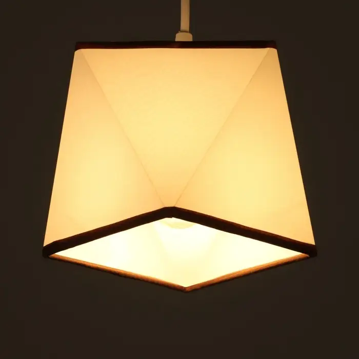 Светильник подвесной BayerLux 2447/1 E27 40 Вт, белый, 12&times;12&times;12-112 см