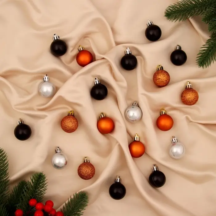 Ёлочные игрушки &laquo;Малыши&raquo;, шары новогодние, набор 20 шт., d=3 см