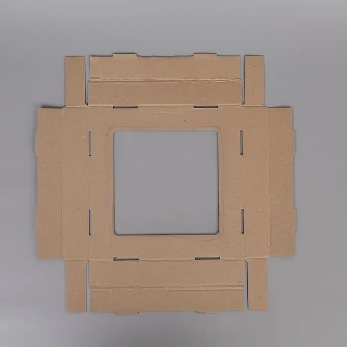 Коробка под торт, с ПВХ окном, белая, 30&times;30&times;45 см