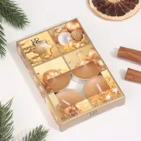 Свечи ароматические чайные &laquo;Корица&raquo;, 6 шт.