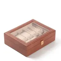 Шкатулка под часы &laquo;Гладкость&raquo;, 6 отделений, 25.5&times;20&times;7.5 см