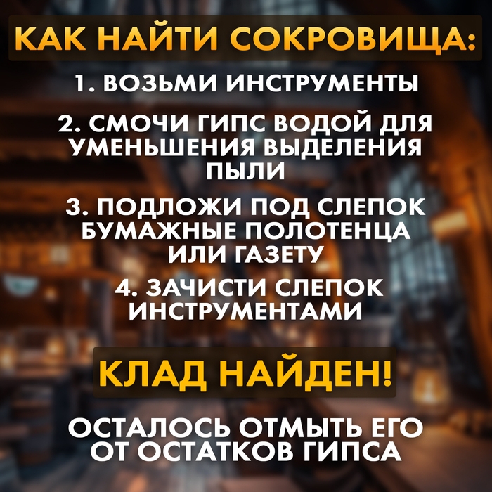 Набор для раскопок «Пиратские монеты» Набор для раскопок «Пиратские монеты»