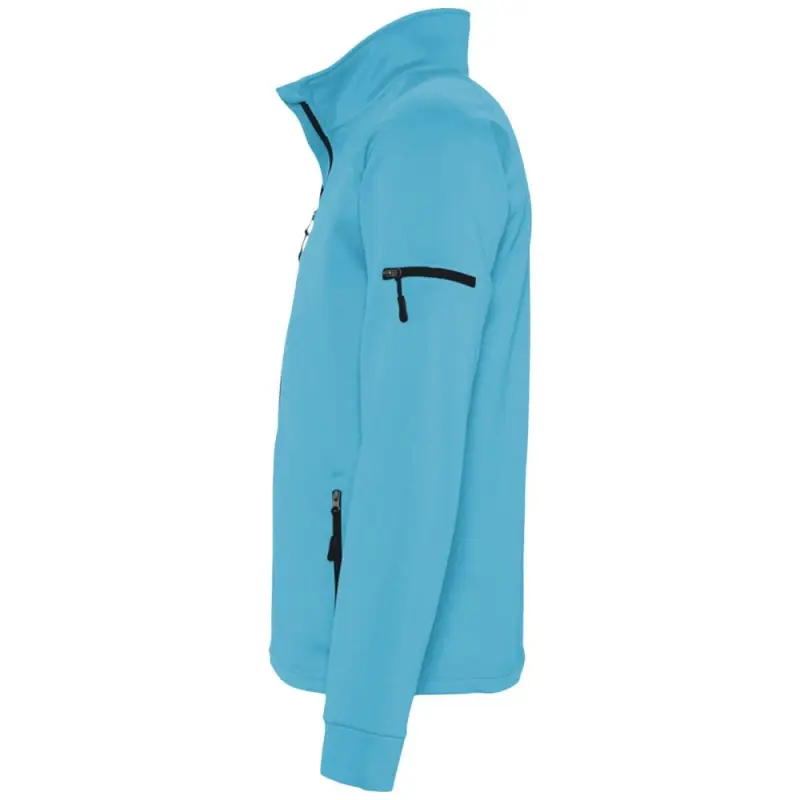 Куртка флисовая мужская New look men 250 бирюзовая, размер S Куртка флисовая мужская New look men 250 бирюзовая, размер S