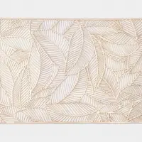 Дорожка на стол Доляна &laquo;Листопад&raquo;, 30&times;150 см, золотая