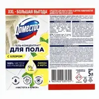 DOMESTOS средство для пола, чистота и блеск 5 л