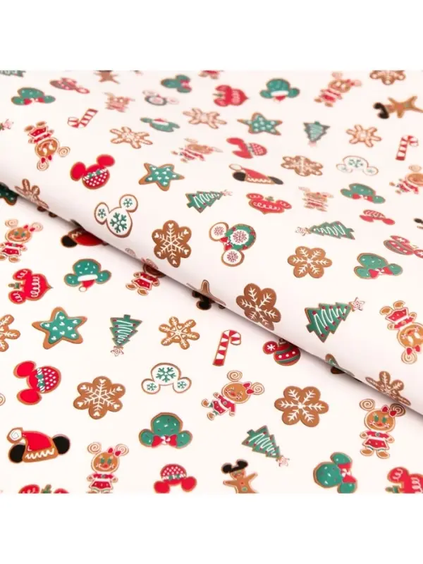 Бумага упаковочная «Новый год» 70 х 50 см, Микки Маус Бумага упаковочная «Новый год» 70 х 50 см, Микки Маус