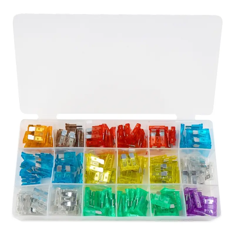 Набор предохранителей AVS FC-370 BOX (180 шт) "стандарт"