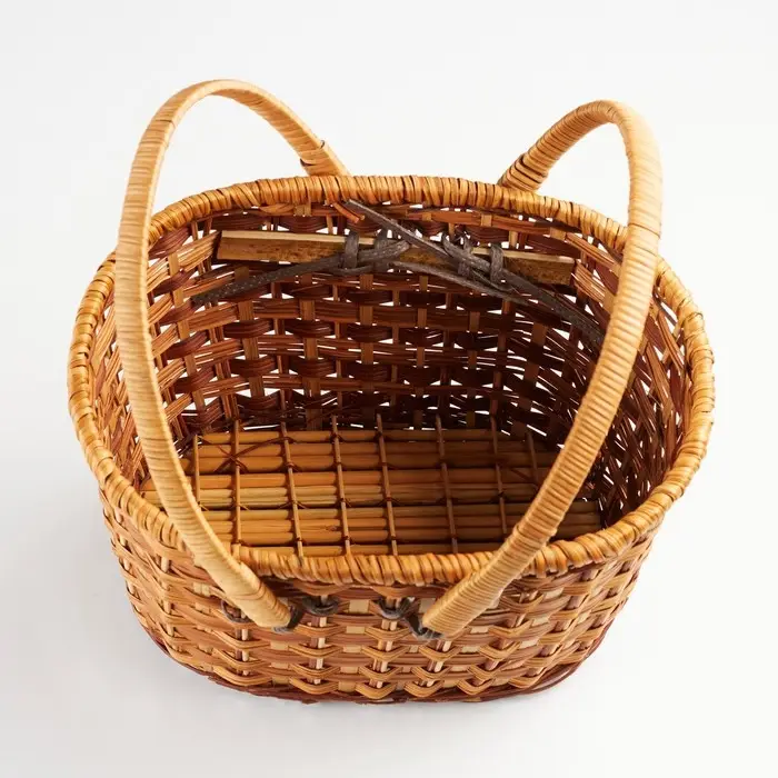 Корзина плетеная &laquo;Пикник&raquo;, 20&times;33&times;18/33, ротанг