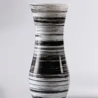 Ваза &laquo;Прованс&raquo;, h=26 см, стекло, чёрная