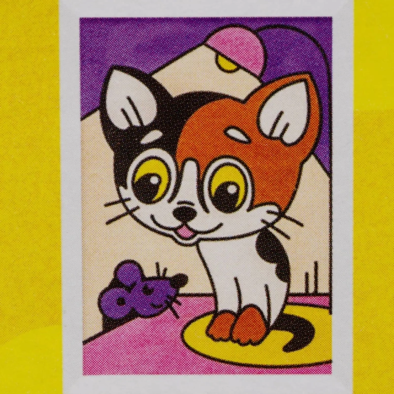 Фреска Картина из песка Котенок   Пз/Ф-009