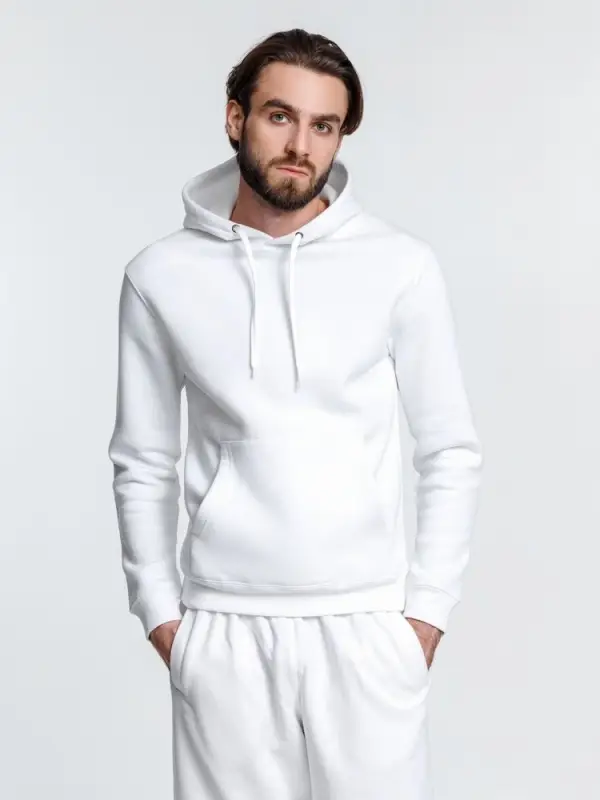 Худи унисекс Phoenix, белое, размер XS