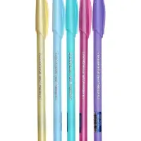 Ручка шариковая ErichKrause Neo Pastel Pearl, узел 0.7 мм, синяя, МИКС