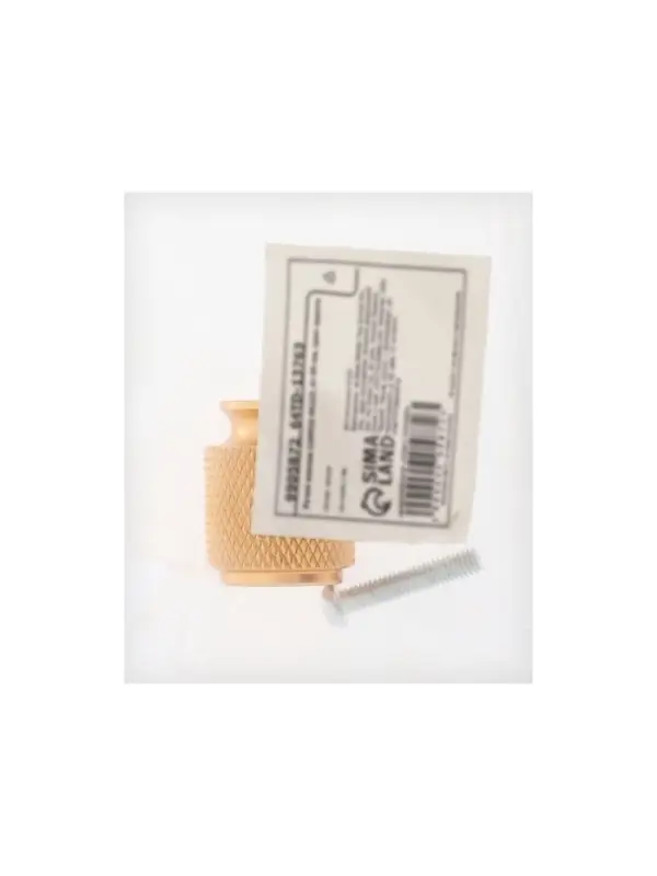 Ручка-кнопка CAPPIO PK327, d=20 мм, цвет золото