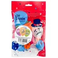 Воздушный шар латексный 12" &laquo;Любимые мемы&raquo;, ассорти, 25 шт.