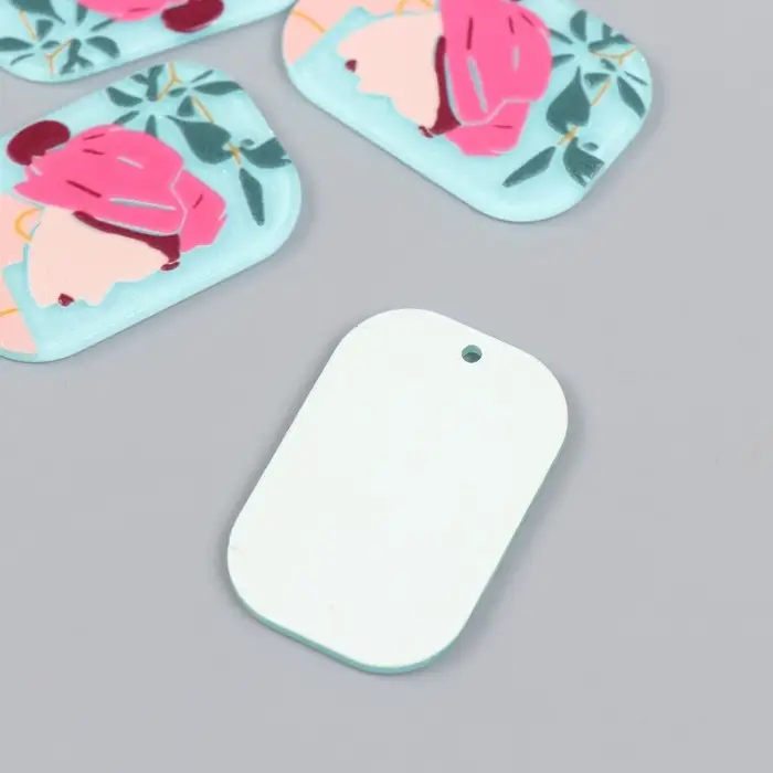 Декор для творчества акрил &laquo;Профиль девушки в чалме&raquo;, 0.2&times;2.6&times;3.9 см