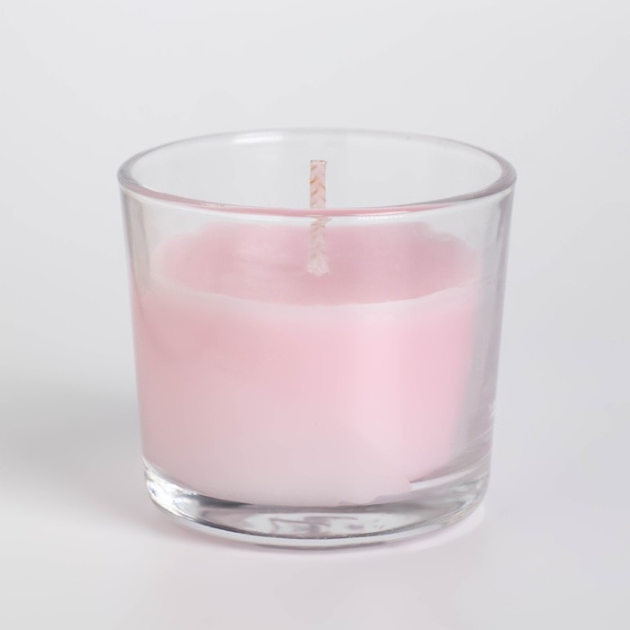 Свеча ароматическая в стакане АЛАНИЯ Свеча ароматическая в стакане АЛАНИЯ "Пион", 5,5 см