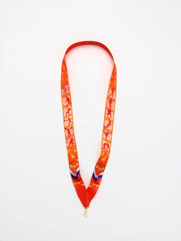 Лента для медали "Герб", 80 х 2 см Лента для медали "Герб", 80 х 2 см