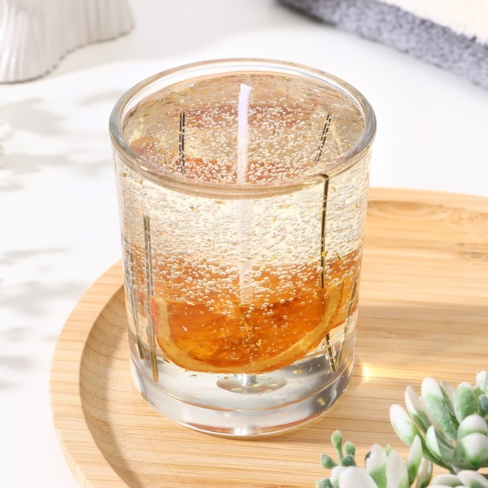 Свеча ароматическая  Свеча ароматическая "Orange", 200гр