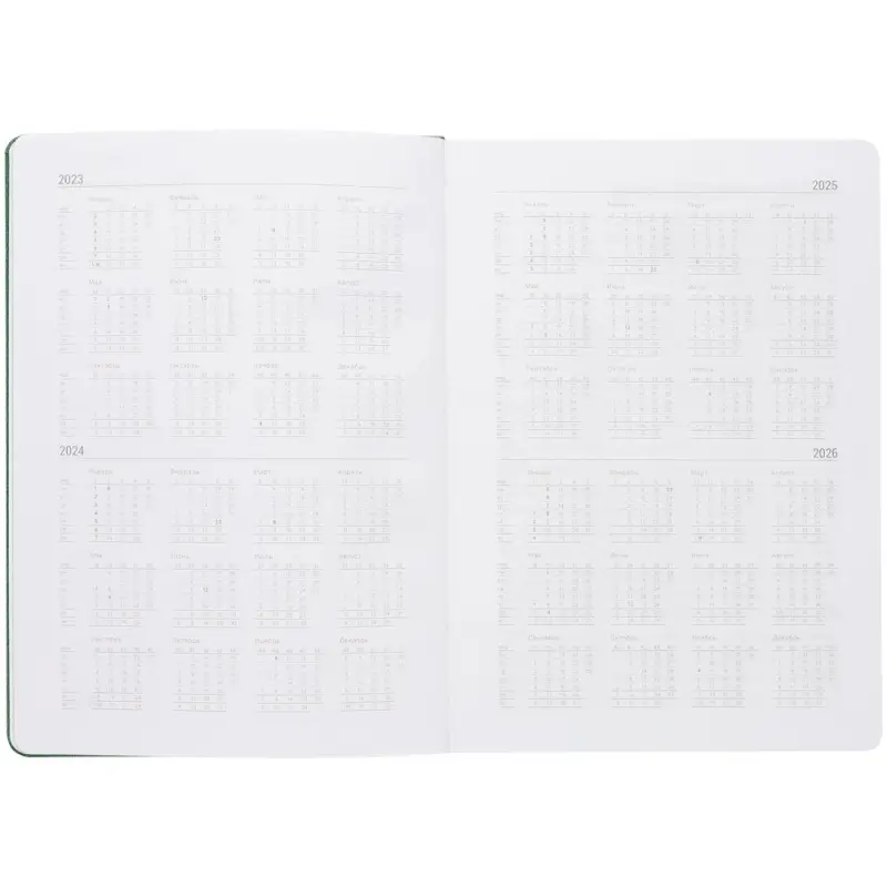 Ежедневник New Factor Metal, зеленый Ежедневник New Factor Metal, зеленый