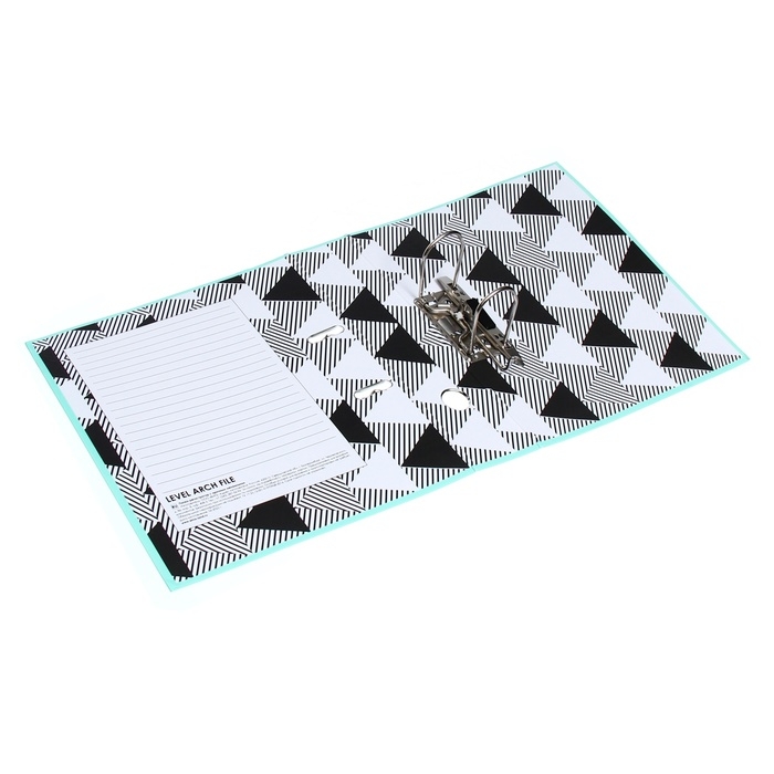 Папка-регистратор, Calligrata, А4, 75 мм, ламинированная, светло-мятный Папка-регистратор, Calligrata, А4, 75 мм, ламинированная, светло-мятный