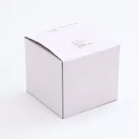 Кашпо "Мешочек" белый, 12х12х13см