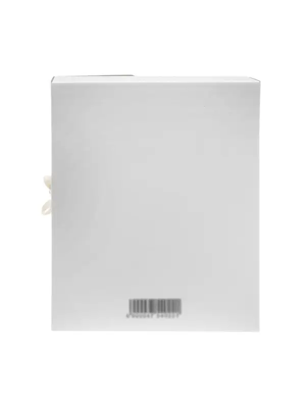 Папка архивная с завязками, микрогофрокартон, 80 мм, белый, до 750 л