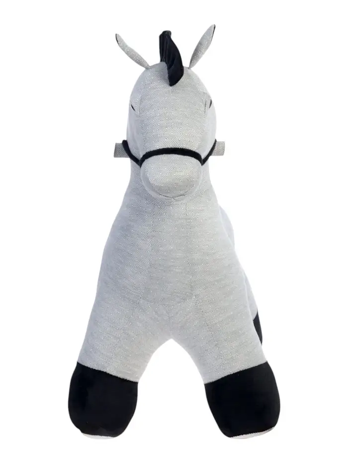 Качалка &laquo;Конь Восток&raquo;, светло - серая, МИКС