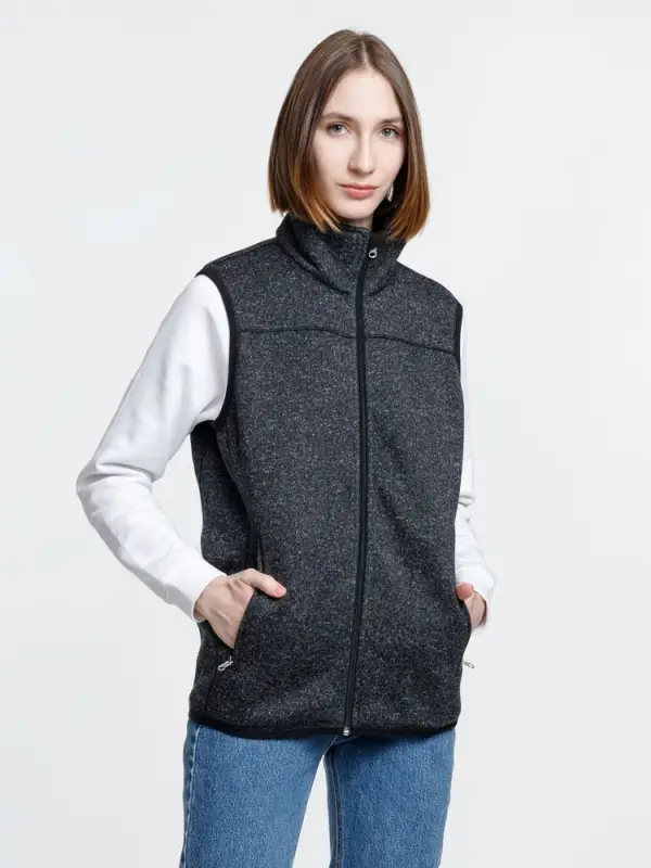 Жилет унисекс Gotland, черный, размер S Жилет унисекс Gotland, черный, размер S