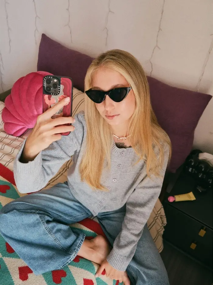 Очки солнцезащитные женские &laquo;OneSun. Кошачий глаз&raquo;, uv 400, линза 4&times;5 см, чёрный