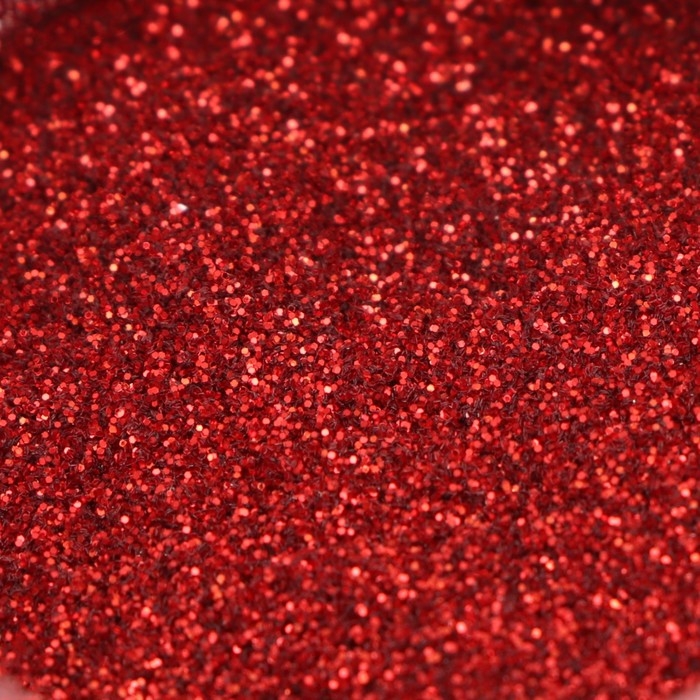 Пищевые блёстки КондиМир крупной фракции, красные, 10 г
