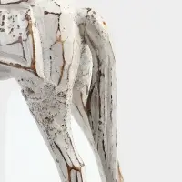 Сувенир интерьерный &laquo;Лошадка-качалка&raquo;, 27&times;7.5&times;32 см, дерево, белый антик