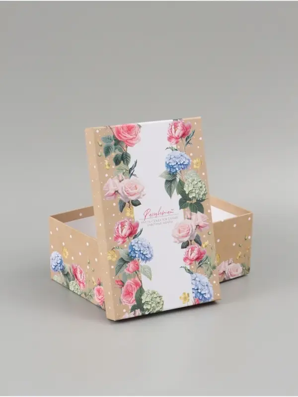 Набор подарочных коробок 10 в 1 &laquo;Нежные цветы&raquo;, 12 &times; 7 &times; 4 - 32.5 &times; 20 &times; 12.5 см