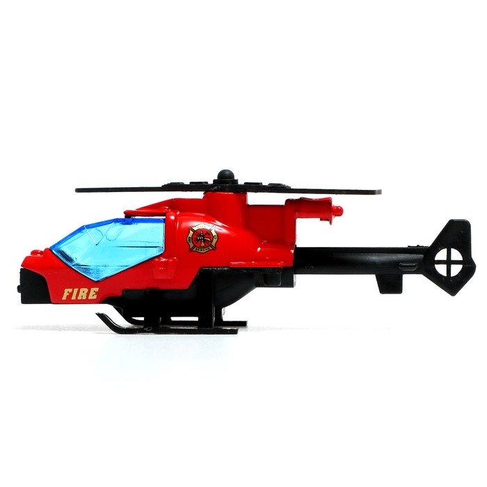 Вертолёт металлический «Супер», инерционный, МИКС Вертолёт металлический «Супер», инерционный, МИКС