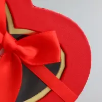 Набор подарочных коробок 3 в 1 сердца, красный, 22&times;20&times;9; 18.5&times;17&times;7.5; 1 6&times;14&times;6 см