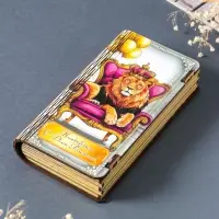 Купюрница  "Поздравляем с днем рождения!"  19,5х11х3 см, вид 3