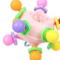 Развивающая сенсорная игрушка «Тянучка», с погремушкой, Крошка Я