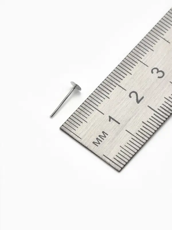 Швензы «Гвоздики» для изготовления пусет, 4 мм (набор 5пар), цвет серебро Швензы «Гвоздики» для изготовления пусет, 4 мм (набор 5пар), цвет серебро