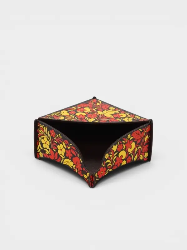 Салфетница Дарим Красиво &laquo;Хохлома&raquo;, дерево, 13.5&times;7 см, разноцветная