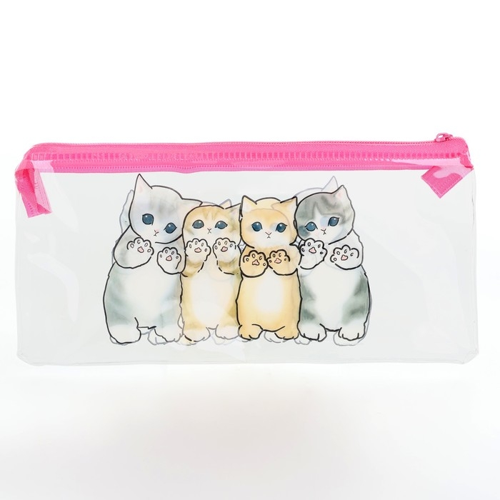 Пенал школьный мягкий плоский 9,5 х 20,5 ПВХ «1 сентября: Котятки» МИКС Пенал школьный мягкий плоский 9,5 х 20,5 ПВХ «1 сентября: Котятки» МИКС