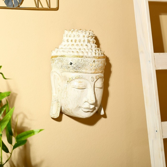 Сувенир "Голова Будды" албезия 30 см