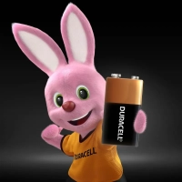 Батарейка DURACELL 6LR61-1BL/6LF22-1BL/Крона 9V бл/1шт