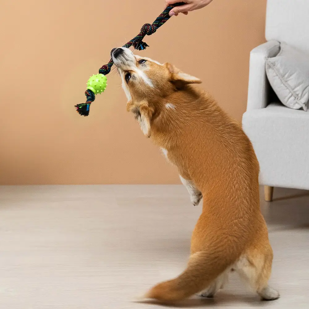 VETTA Игрушка для домашних животных, ПЭ, хлопок, ТПР, 48 см