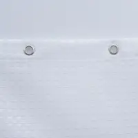 Штора для ванной &laquo;Ла Каса&raquo;, с люверсами, 180&times;180 см, полиэстер, белая