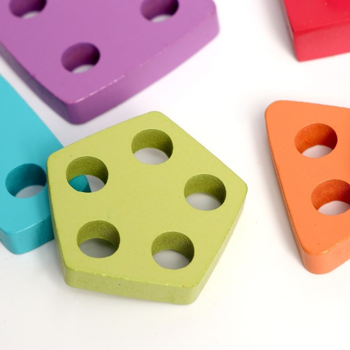 Детская развивающая пирамидка, 16 × 14 × 6 см Детская развивающая пирамидка, 16 × 14 × 6 см