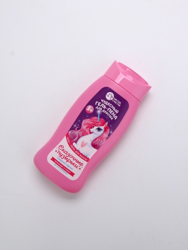 Гель-пена для девочек  Гель-пена для девочек "Чудесная пена", сладкий персик, 250 мл