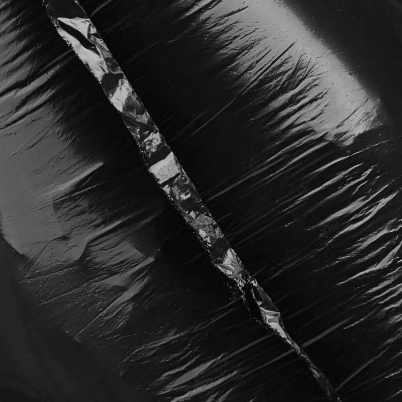 Мешки для мусора ПВД 160л 40мкм 10шт/рул черные 90х120см Luscan